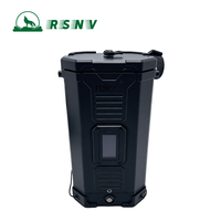 Caja de Batería Externa RSNV 12V 24V, Resistente al Agua, de Larga Duración, con Controlador de Energía (Sin Batería)