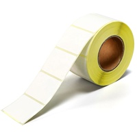 Etiqueta Adhesiva con Código de Barras para Embalaje, Personalizada, 32x25mm, Etiqueta de Transferencia Térmica, Papel Recubierto