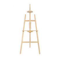 Hochfeste Kiefernholz-Dreibein-Staffelei Verstellbarer Bodenständer 70cm-175cm für Professionelles Kunststudio