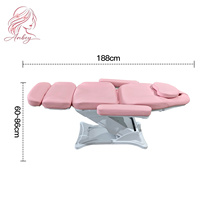 Lit de massage électrique multifonctionnel de luxe, réglable, pour thérapie médicale, table de soin du visage pour salon, hôtel, usage domestique
