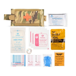 Bolsa Táctica de Primeros Auxilios IFAK, Bolsa Médica de Emergencia EMT, Bolsa Médica de Supervivencia, Paquete Pequeño y Portátil con Torniquete para Cinturón o Chaleco - Product Image 1