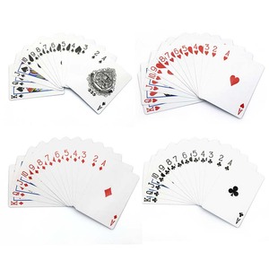 Naipes de papel de núcleo azul de alta calidad de 63*88mm compatibles con la personalización de naipes rojos y azules para entretenimiento - Product Image 1