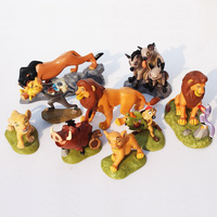 HY 2026 Vente chaude Figurine d'action en PVC Simba le roi lion 9 pièces/ensemble 5-9cm Figurine de Simba Poupée Figurine du roi lion Jouet