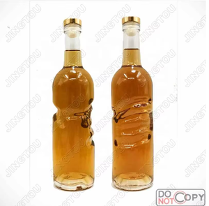 Chai rượu Whisky, rượu mạnh trong suốt, có nắp, kiểu dáng thiên thần, dung tích 500ml, 750ml, 1000ml, có thể tùy chỉnh - Product Image 2