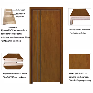 بألوان الطلاء المنزلي ، أبواب خشبية ، أبواب خشبية لغرف النوم - Product Image 5