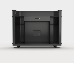 P2.5 Customized P2.5 Flexible Screen DJ Booth Drawer Double Layer LED Player Events Station Desk <b>Table</b> Stand <b>Wheels</b> LED D - Product Image 3