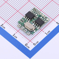 Módulo de Decodificación Inalámbrico RX480E, Salida de Alto Nivel de 1 Canal, Módulo Receptor RF433MHz Superheterodino ASK