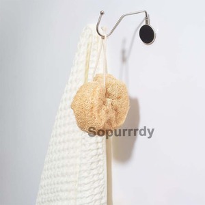 Éponge de loofah naturelle et biologique personnalisable avec logo, exfoliante pour la douche et le bain, gommage corporel pour SPA et beauté - Product Image 5
