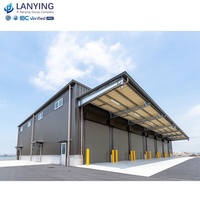 Estructura de Acero Prefabricada Moderna y Económica para Almacenes Logísticos, Talleres, Oficinas Industriales, Edificios Comerciales, Centros Comerciales y Gimnasios