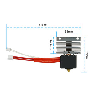 Kit de Extrusor Elegoo Neptune 4 Pro, Accesorios para Impresora 3D, Disipador de Calor de Aluminio de 115 mm de Longitud - Product Image 1