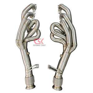 Collecteur d'échappement de meilleure qualité pour <span class=keywords><strong>Audi</strong></span> <span class=keywords><strong>R8</strong></span> V10 V10 PLUS MK2 CSK Downpipe End - Product Image 4