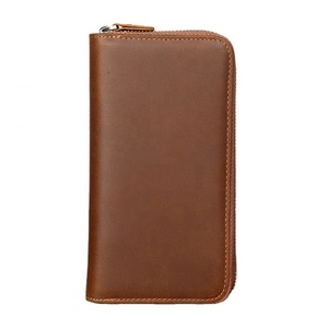 Boshiho Leather Engravable <b>Wallets</b> Genuine Leather Mans Phone <b>Wallet</b> Magnet Blank <b>Wallet</b> Double Card Holder for Engraving - Product Image 5