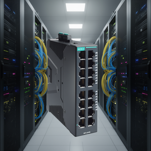 Commutateur géré Gigabit Moxa SDS-3016 16 ports pour réseaux d'entreprise - Product Image 3