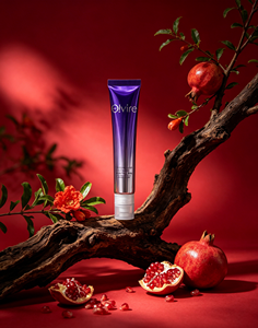 Tube cosmétique ABL <span class=keywords><strong>violet</strong></span> argenté avec bouchon à bille, tube vide personnalisé imprimé pour crème contour des yeux, sérum pour les yeux, emballage marque privée - Product Image 2