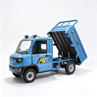 Camion électrique à 4 roues, camion électrique à benne basculante pour charges lourdes, tricycle pour l'agriculture, la construction et le transport