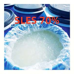 Lauril Éter Sulfato de Sodio (SLES) 70% Suministro de Fábrica, Materias Primas para el Cuidado del Cabello y Limpieza - Texapon N70 - Product Image 1