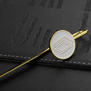 All'ingrosso segnalibri Custom Design 2d 3D Logo lettera grazioso smalto metallo segnalibro oro argento lega di zinco metallo segnano libro per libro - Product Image 6