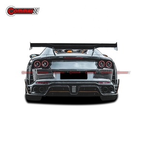 Kit carrosserie de qualité supérieure en fibre de carbone sèche style MSY pour Ferrari 812 : pare-chocs avant, jupes latérales, ailes, spoiler arrière - Product Image 4
