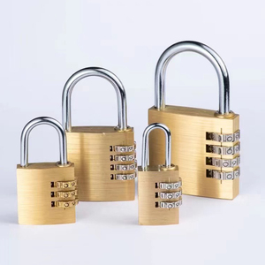 Chất Liệu Đồng Thau Kết Hợp Ổ Khóa Bằng Đồng 4 Chữ Số Mã Khóa - Product Image 5