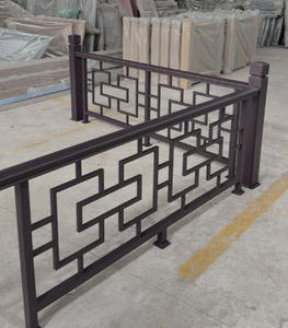 Custom Contemporary Wrought Iron <strong>Railings</strong> and Fences for Park School Terrace Garden <strong>Walls</strong> Balustrades Staircase Handrails - Product Image 3