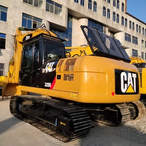Excavatrice hydraulique diesel à chenilles populaire CAT 320D, stock suffisant, importée d'origine, d'occasion, vendue à un prix compétitif - Product Image 2