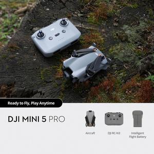 New for Mini 5 Pro Ultra-Light Foldable Plastic Remote Control with Dual <b>Camera</b> 249g Weight 4K/120fps Video 20km Transmission - Product Image 6
