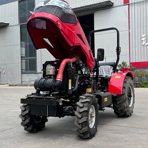 Cina vendita calda ruota trattore Euro 5 CE EPA 4x4 motore Diesel industriale Mini trattori Farm idraulico ruota trattore passante trattore - Product Image 4