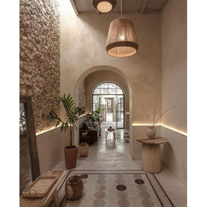Revestimiento de yeso Chukum contemporáneo, completo, sin juntas, para paredes y suelos interiores, con jardinera integrada y acabado decorativo para viviendas modernas. - Product Image 4
