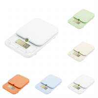 Báscula electrónica multifuncional para alimentos de 3kg * 0,1g, báscula digital para hornear en la cocina