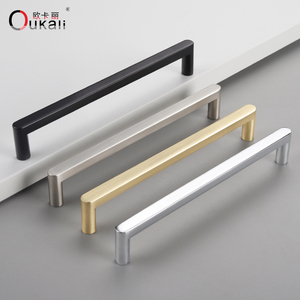 Oukali Modern Chinese Zinc Alloy 128mm <strong>Door</strong> <strong>Knob</strong> 96mm Handle for Kitchen <strong>Bedroom</strong> Bathroom Living Room Closet Wardrobe Drawer - Product Image 1