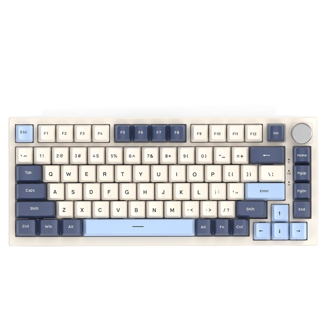 82 Keys 75% RGB Russian Korean Language Wholesale Attack Shark K85 USB Wired Magnetic  Mechanical Keyboard