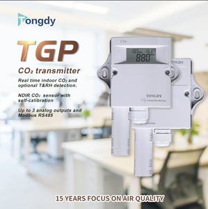 Pemancar <span class=keywords><strong>CO2</strong></span> dengan Antarmuka Modbus RS485 dan <span class=keywords><strong>Sensor</strong></span> NDIR 24VAC/VDC 0 ~ 5000ppm dengan Suhu dan Kelembaban CE - Product Image 4