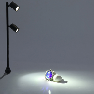 Siêu sáng cao cri90 <span class=keywords><strong>Led</strong></span> nội ánh sáng 4 Wát bạc đen kết thúc 6000K đứng ánh sáng tại chỗ cho đồ trang sức đồ nội thất CE ROHS được phê duyệt - Product Image 2