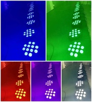 Nouvelle Arrivée Lumière LED à Tête Mobile Animée Pleine Couleur DMX512 12x4W RGBW Projecteurs à Faisceau IP33 Ra90 pour DJ, Bar, Club, Mariage