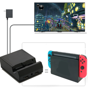 Charging Stand TV Dock for <strong>Nintendo</strong> <strong>Switch</strong>/Lite Console Base TV Converter Charger <strong>Docking</strong> Charging <strong>Station</strong> - Product Image 5