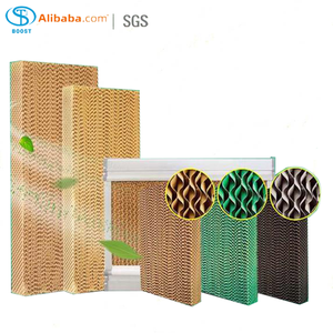 Almohadilla de refrigeración 7090 para sistema de refrigeración de invernadero de granja avícola, cortina de agua de papel de Peine de miel para sistema de refrigeración de pared de Gallinero - Product Image 2