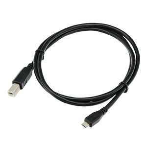 Câble de données Micro USB vers USB B de 1 m noir pour appareils Android et connexion informatique - Product Image 1