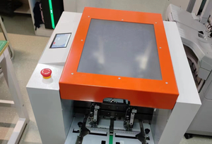 RC-185MT entièrement automatique papier couché papier à lettres <span class=keywords><strong>livret</strong></span> point de selle plat clou pliant reliure <span class=keywords><strong>agrafeuse</strong></span> intégrée - Product Image 3