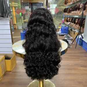 Peluca frontal de encaje HD de 24 pulgadas 13x6 con cabello rizado al por mayor, cutícula alineada, 100% cabello virgen, pelucas de cabello humano con encaje frontal para proveedores. - Product Image 3