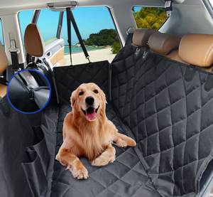 Housse de siège de voiture pour chien, tapis de voyage, imperméable, anti-rayures, pour chiot, chat, mignon, 600D, 1 pièce - Product Image 6