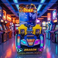 Dragon Knight : Machine de Simulation Dynamique 4D Ultime avec Plateforme Biplace et Expérience de Jeu Immersive Multi-Scènes