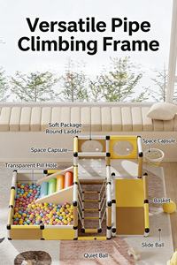 Structure d'escalade intérieure de grande taille et peu encombrante pour les petits centres de jeux commerciaux et les salles de jeux de <span class=keywords><strong>boutique</strong></span> - Product Image 4