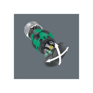 Wera Magazine <b>bit</b> holder KK Stubby magazine RA 2 6-part slot/PH/PZD/<b>TORX</b>® - Product Image 3
