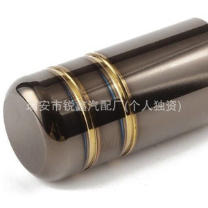Universal Blackened Metal Gear <b>Shift</b> <b>Knob</b> 18Cm 13Cm 9Cm Aluminum Alloy Rustproof For Manual Transmission Cars - Product Image 4