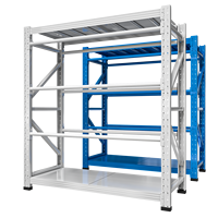 Système de rangement suspendu pour vêtements en entrepôt, rails suspendus à double niveau pour le stockage en vrac de vêtements