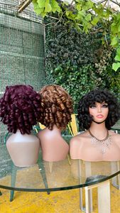 Perruque à franges SDD, perruque bouclée et volumineuse, prix de gros - Product Image 4