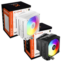 Refroidisseur d'air pour processeur Gamer-X MK2 120 mm, 6 caloducs en cuivre et aluminium, dissipateur thermique à roulement fluide, LED ARGB, 33,8 dBA, PC de bureau, LGA 1851 1700