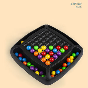 Venta caliente clásico temprano educativo Arco Iris bola rompecabezas Color a juego de mesa juguete para la noche familiar Fidget Magic to - Product Image 5