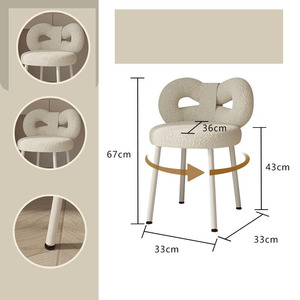 Vente en gros de chaises de <span class=keywords><strong>studio</strong></span> de maquillage en bois personnalisées portables et professionnelles meubles de chambre à coucher cosmétiques personnalisés meubles de maison à usage général - Product Image 5