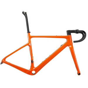 Nouvel arrivage T1100 A5 Cadre de vélo gravier en fibre de carbone 40C Pneus Cadre de vélo en carbone Frein à disque léger Cadre en carbone - Product Image 3